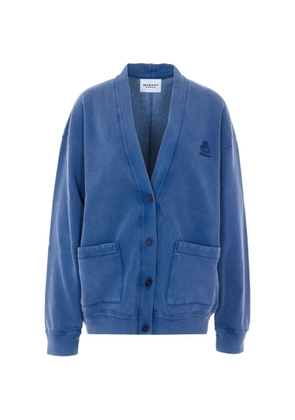 MARANT ÉTOILE Stephy embroidered V-neck cardigan - Blue