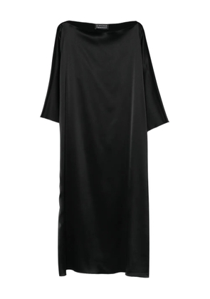 Gianluca Capannolo Laura boat-neck midi dress - Black