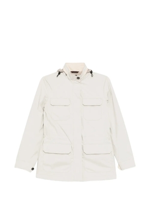N.Peal hooded pocket jacket - Neutrals