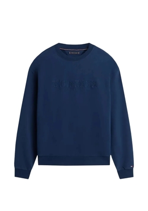 Tommy Hilfiger embossed sweatshirt - Blue