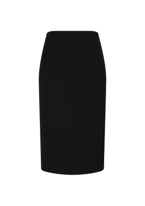 Elisabetta Franchi concealed zip on the back skirt - Black