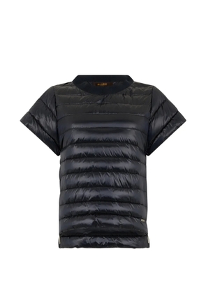 Moorer striped short-sleeve T-shirt - Black