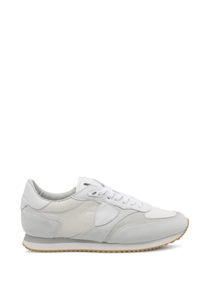 Philippe Model Paris Blville suede low sneakers - White