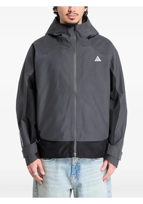 Nike colour-block hooded jacket - Grey