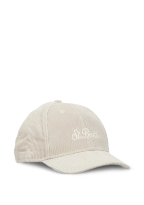 MC2 Saint Barth corduroy baseball cap - Neutrals
