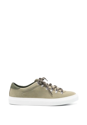 Diemme Marostica suede lace-up sneakers - Green