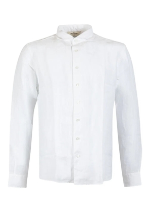 Gran Sasso button-closure cotton shirt - White