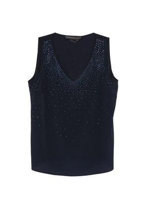 Marina Rinaldi Mrpascia v-neck embellished top - Blue
