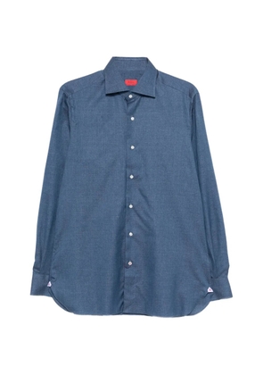 Isaia button-fasteining shirt - Blue