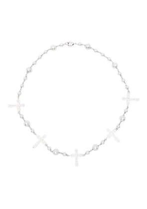 DARKAI pearls royal necklace - Silver