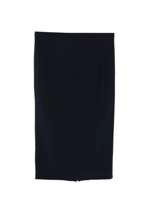 Marina Rinaldi zipped slit pencil skirt - Black