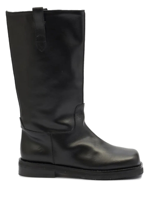 MORSICA Berta leather boots - Black