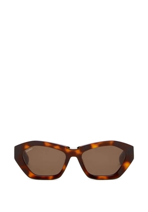 Max Mara geometric-frame sunglasses - Brown
