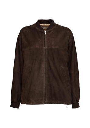 Department 5 zip collar bomber jacket - Brown