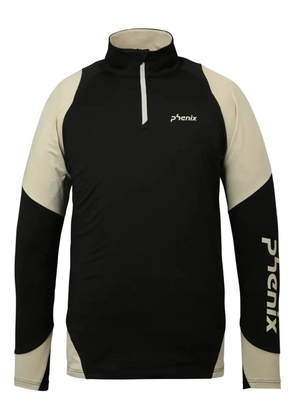 PHENIX half-zip base layer - Black