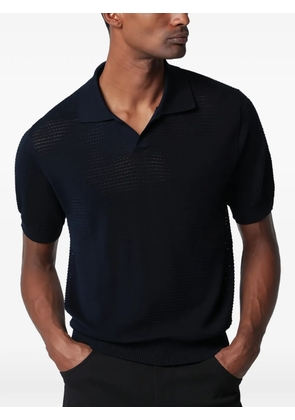 Tagliatore short-sleeve polo shirt - Blue