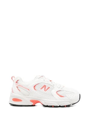 New Balance logo-detail sneakers - White