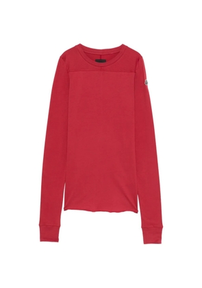 Moncler + Rick Owens long-sleeve T-shirt - Red