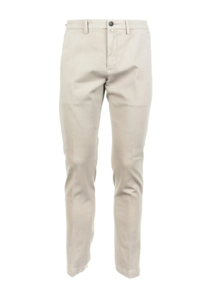 Siviglia belt loops-detail trousers - Grey