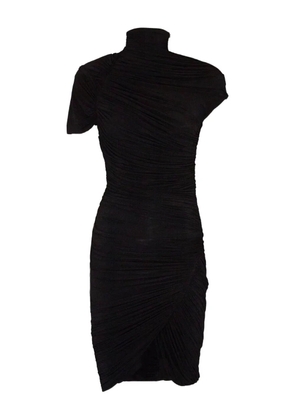 FRANCESCO MURANO high-neck draped dress - Black