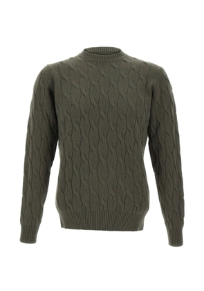 Filippo De Laurentiis cable-knit ribbed sweater - Green