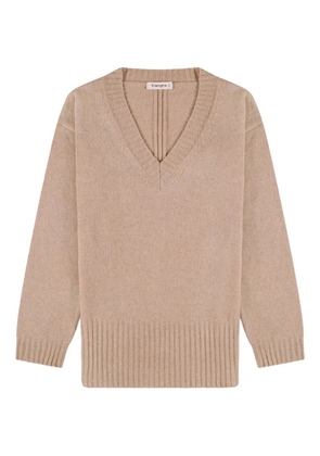 Kangra V-neck sweater - Neutrals