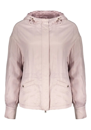 Herno hooded zip jacket - Pink