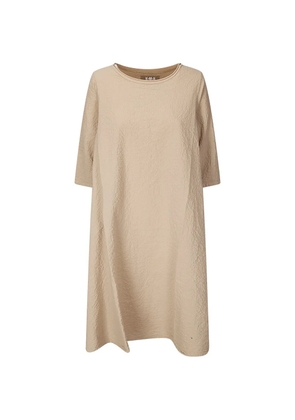 Labo Art Riccio short-sleeves mini dress - Neutrals