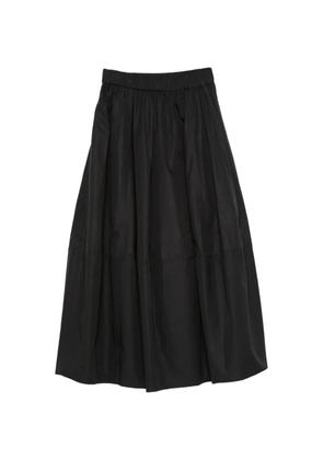 Co Bubble A-line midi skirt - Black