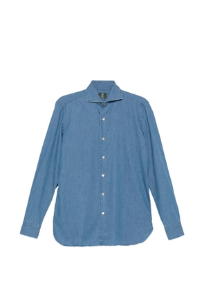 Borrelli long-sleeve shirt - Blue
