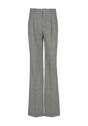 Balmain prince-of-wales wool trousers - Grey