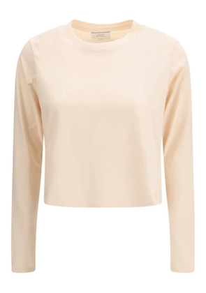 LouLou de Saison Masal long-sleeve round-neck T-shirt - Neutrals