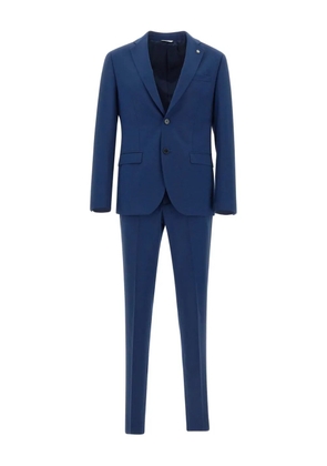 Manuel Ritz single-breasted suit - Blue