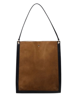 Wandler suede shoulder bag - Brown