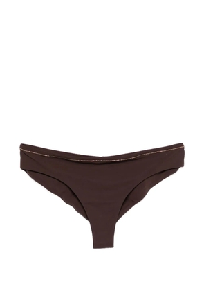 Brunello Cucinelli brown bikini bottom