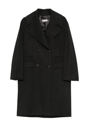 Alberto Biani double-breasted coat - Black