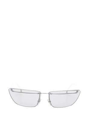 Prada Eyewear geometric-frame sunglasses - Silver
