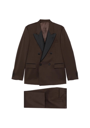Lardini double-breasted suit - Brown