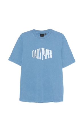Daily Paper logo-print T-shirt - Blue