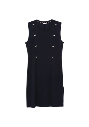 LIU JO embellishment sleeveless mini dress - Blue