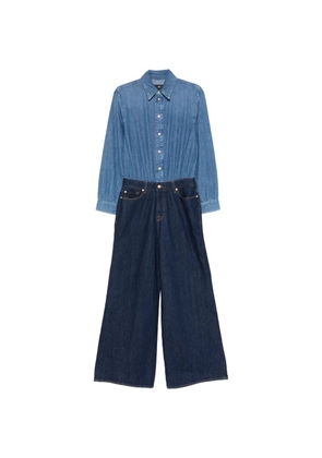 7 For All Mankind long-sleeve jumpsuit - Blue