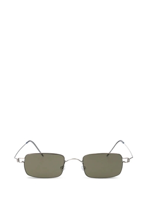 Lindberg 8220 rectangle-frame sunglasses - Silver