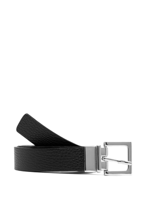 GIANNI CHIARINI bucket leather belt - Black