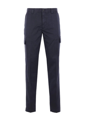 Incotex cargo-pocket cotton trousers - Blue