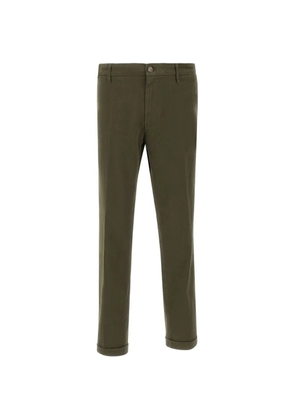Re-Hash Mucha front-pleats chino trousers - Green