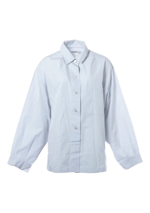 CHANEL Pre-Owned 2001 striped shirt - White