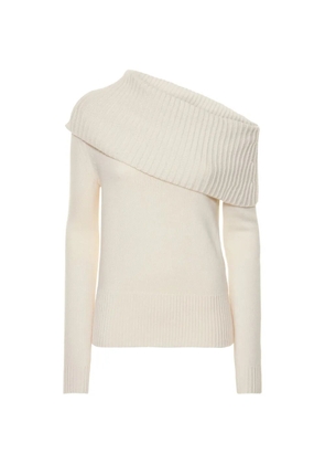 Michael Kors asymmetric-collar sweater - Neutrals