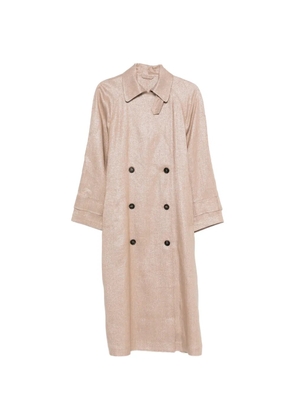 Brunello Cucinelli double-breasted coat - Neutrals