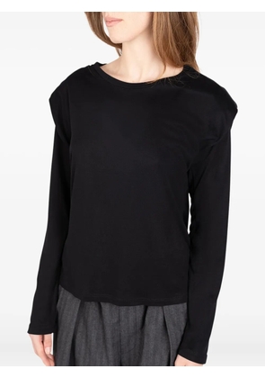 Société Anonyme embroidered-numbers T-shirt - Black