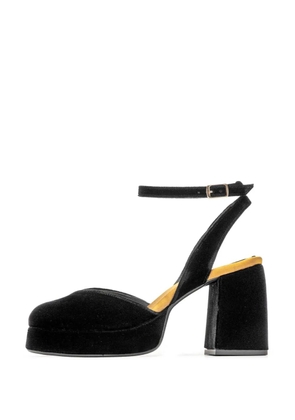 Castañer Verona platform strap pumps - Black
